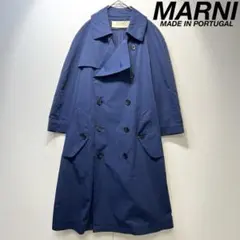 希少 美品 MARNI Aラインデザイン ナイロン トレンチ ロングコート 38のサムネイル
