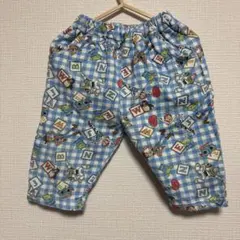 トイストーリーの 7分丈ズボン 2点セット