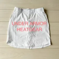 【UNDER ARMOR】HEATGEAR白ミニスカートS
