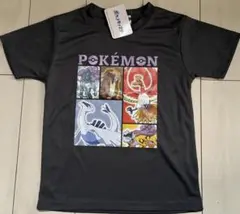 新品　130cm ポケモン 半袖Tシャツ メッシュ　グレーのサムネイル