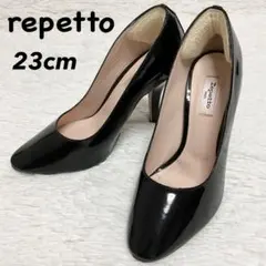 美品✨repetto レペット エナメル ハイヒール ブラック（23cm）