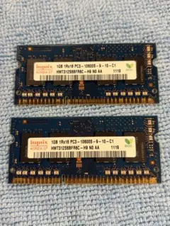 Hynix 1GB PC3-10600S メモリモジュール ×2枚