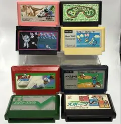 ファミコンソフト　まとめ売り