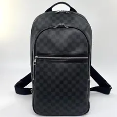 超極美品 ルイヴィトン ダミエ グラフィット メンズ ミカエル バック