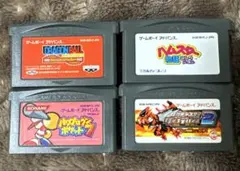 ゲームボーイアドバンスソフト4本セット