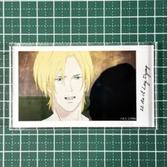 バナナフィッシュ むにゅぐるみパティオ アクリルブロック アッシュ 22話