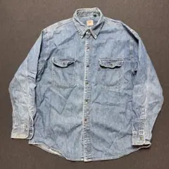 360 90s Levi's 54000-04 Denim Shirt Blue