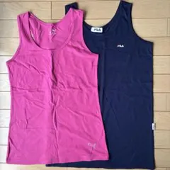 PUMA & FILA タンクトップ 2枚セット