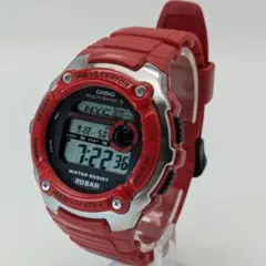 【CASIO】 WAVE CEPTOR 電波腕時計 WV-M200 レッドのサムネイル