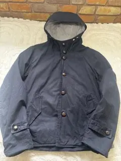 SHIPS JET BLUE フード付きマウンテンパーカー