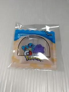 ポケモン　キーホルダー　ゼニガメ＆メタモン