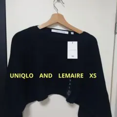 UNIQLO　AND　LEMAIRE　ネイビー　ニット　XS