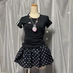 adidas アディダス　半袖 Tシャツ ブラック　マクブリング　ピチTのサムネイル