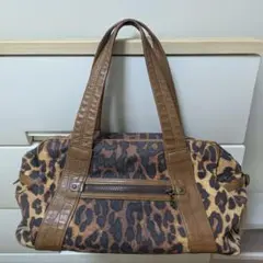 ヒステリックグラマー ヒョウ柄 ボストンバッグ