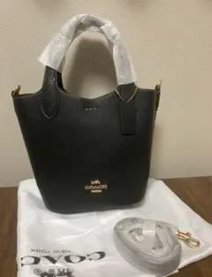 【新品】コーチ　ショルダーバッグ　ハンナ バケット CR168