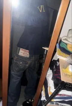 TRUE RELIGION BILLY BIG T 28 ホワイトステッチスワロ - メルカリ