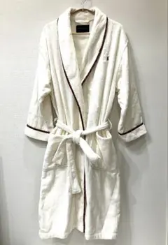 Ralph Lauren ホワイトバスローブ　ラルフローレン　M