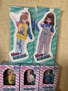 Licca x SAILORSぷちリカちゃん人形セット1番くじタカラトミー