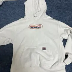 BEN DAVIS フード付きパーカー ホワイト