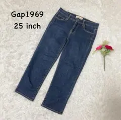 ギャップ1969【S】25インチ　デニムパンツ　ジーンズ　コットン　洗えるのサムネイル