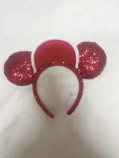 【ディズニー】カチューシャ　ヒューイドゥーイルーイ　レッド