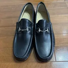 GUCCI ブラック ホースビットローファー