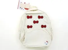 新品未使用♡プティマイン キティ リュック白 リボンHellokitty