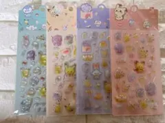 ポケモン ポケピース ドロップシール 立体シール 4枚