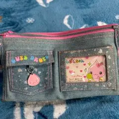 美品 しずくちゃん デニムペンケース 平成レトロ - メルカリ