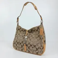✨極美品✨COACH　クリップ　ホーボー　ワンショルダーバッグ　シグネチャー