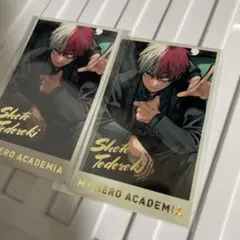 僕のヒーローアカデミア 原画展 メモリアルコレクション 轟 箔押し