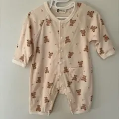 新品未使用　クマさんロンパース 70cm