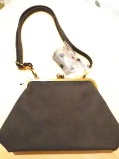 がま口 ショルダーバッグ
