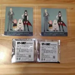 SPY×FAMILY 大阪関西万博フードトラック限定 シール＆缶バッジ　2セット