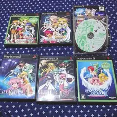 PS2版「ギャラクシーエンジェル」全６作セット（一部特典付き）