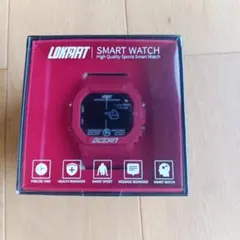 LOKMAT OCEAN スマートウォッチ Wine Red