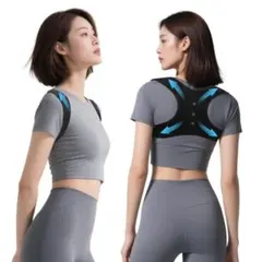 ⭐️理学療法士共同監修⭐️姿勢サポーター／猫背ベルト／Ｌサイズ／美姿勢／巻き肩