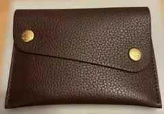 専用箱付き イルビゾンテ IL BISONTE カードケース キーリング付