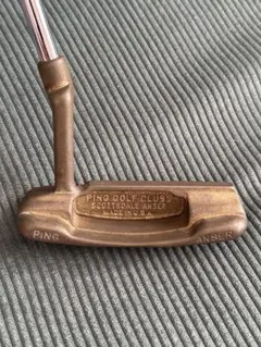 ビンテージ　アンティーク　オールウッドゴルフパター ヒッコリー パター Axaline 希少 ヴィンテージ ウッドシャフト