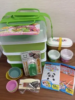 サンコー　プラスチック RIO pack L型 3段ランチボックス他色々のサムネイル