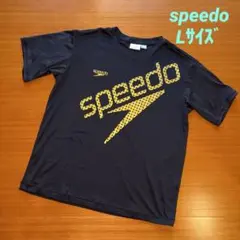 speedo スピード　Tシャツ 半袖　ブラック　Lのサムネイル