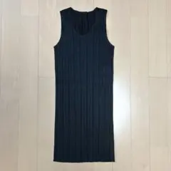 プリーツプリーズ イッセイミヤケ チュニック カットソー ノースリーブ