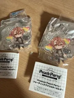 Premium Peach Party! アクリルキーホルダー セット