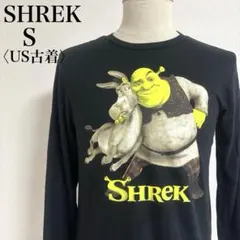 SHREK シュレック 公式 長袖Tシャツ ロンT 映画 良品　US古着のサムネイル