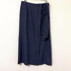 美品　グリーンレーベル　ユナイテッドアローズ　柄　スカート　ロング　タイト　M