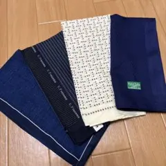 メンズハンカチ４枚セット