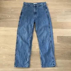 【サイズ30】ユニクロ　JW ANDERSON ワイドフィットストレートジーンズ