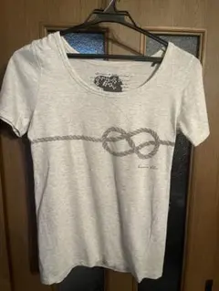 relacher 半袖 Tシャツ ローププリント グレー Fサイズのサムネイル