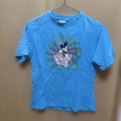 Disney Mickey Mouse Tシャツ ライトブルーのサムネイル
