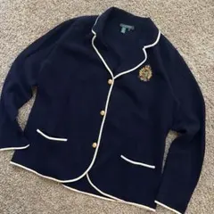 Ralph Lauren ニット 紺ブレ 金ボタン 90s 00s ヴィンテージのサムネイル